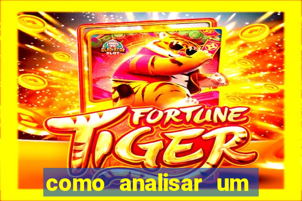como analisar um jogo de futebol para apostar