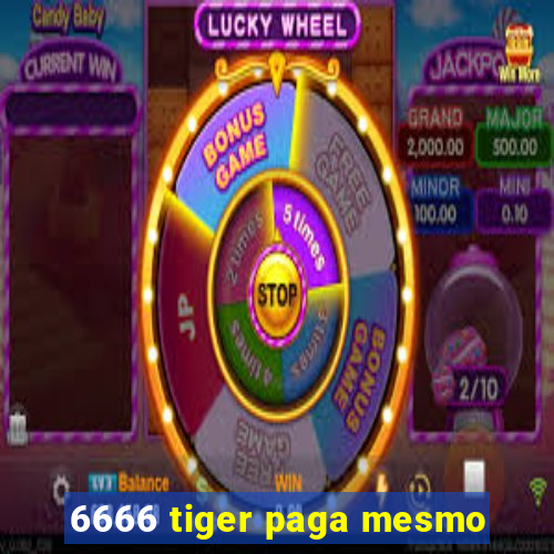 6666 tiger paga mesmo