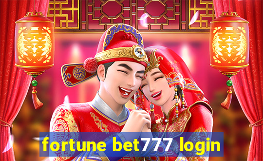 fortune bet777 login