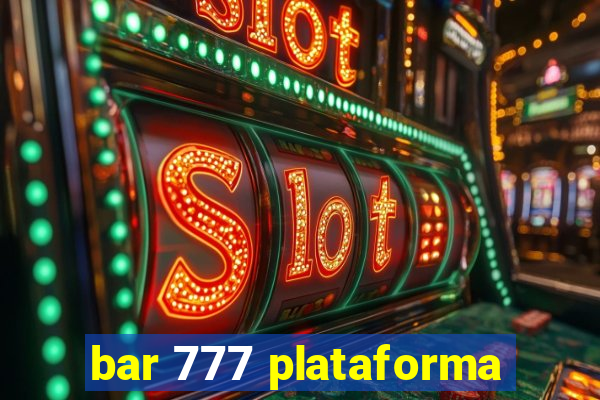 bar 777 plataforma