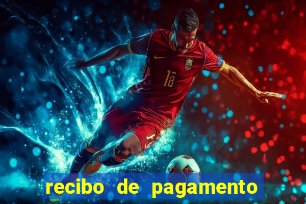recibo de pagamento modelo word