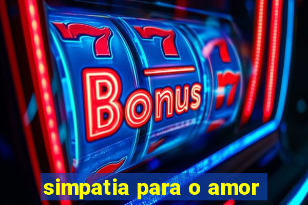 simpatia para o amor