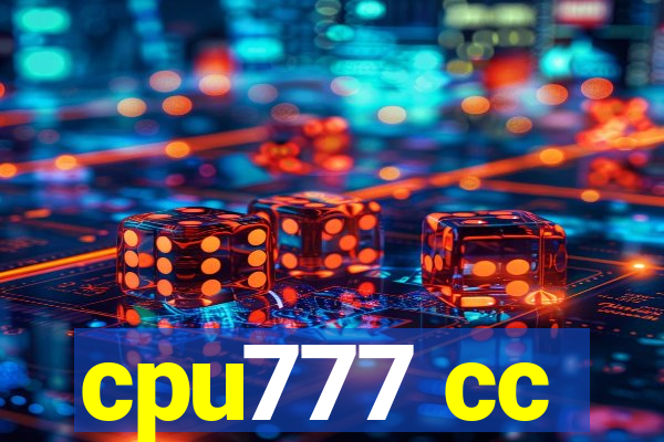 cpu777 cc