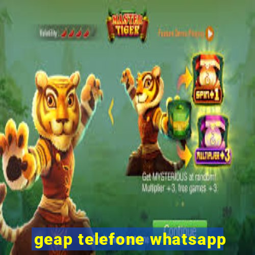 geap telefone whatsapp