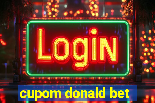 cupom donald bet