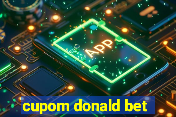 cupom donald bet