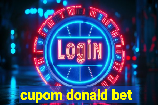 cupom donald bet