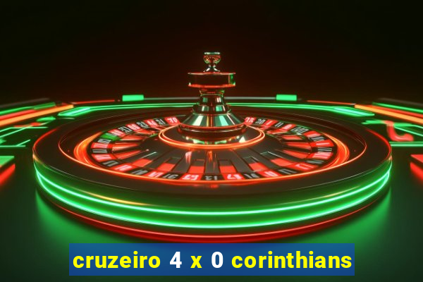 cruzeiro 4 x 0 corinthians