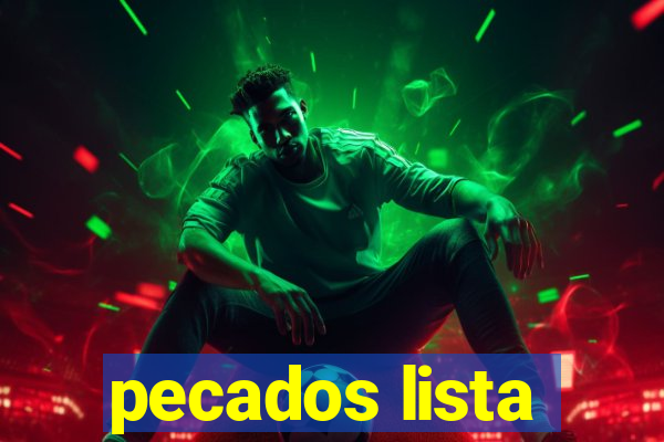pecados lista