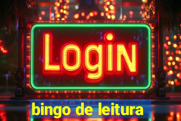 bingo de leitura