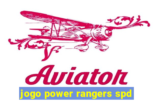 jogo power rangers spd