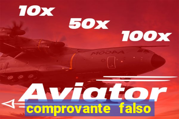 comprovante falso de 50 reais