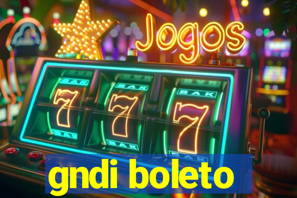 gndi boleto