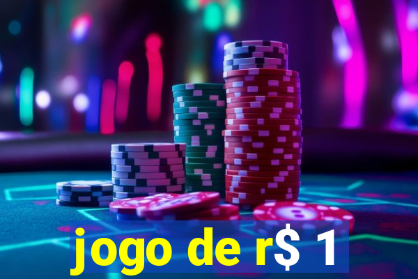 jogo de r$ 1
