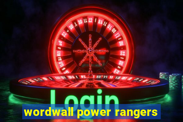 wordwall power rangers