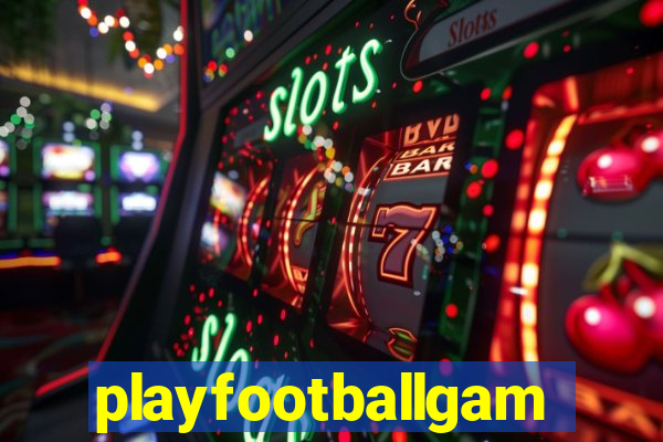playfootballgames