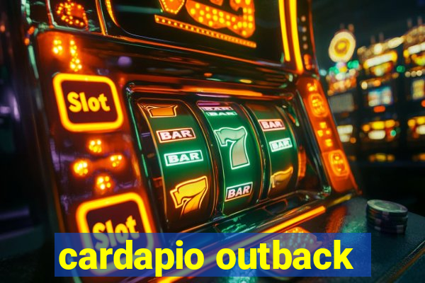 cardapio outback