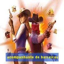 acompanhante de barreiras