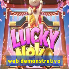 web demonstrativo