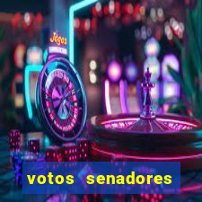 votos senadores impeachment moraes