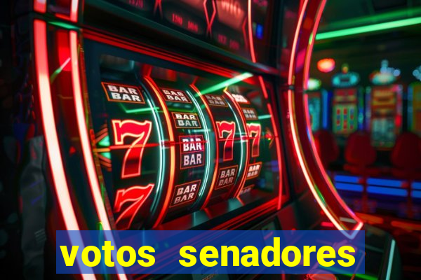votos senadores impeachment moraes