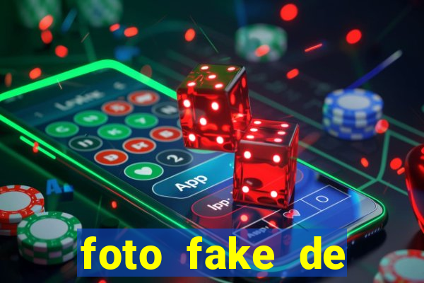 foto fake de menina cacheada