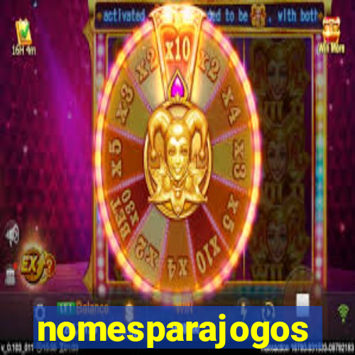 nomesparajogos