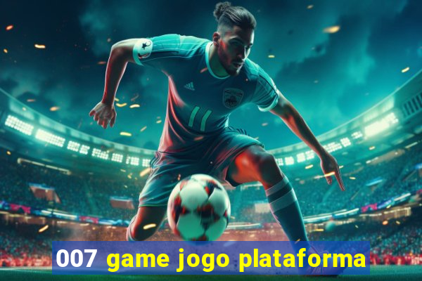 007 game jogo plataforma