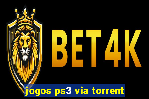 jogos ps3 via torrent