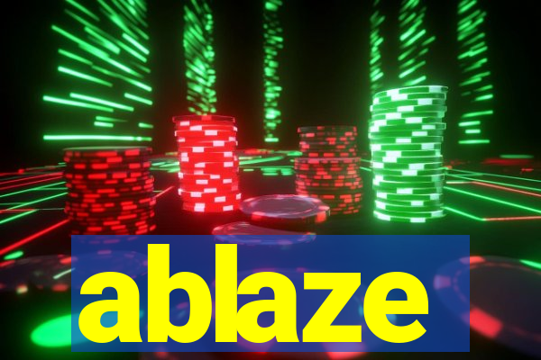 ablaze