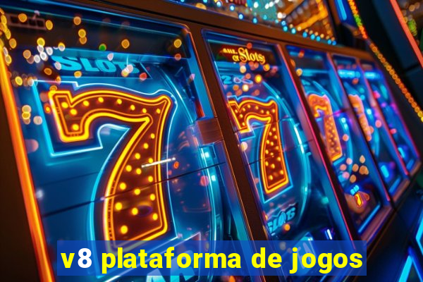 v8 plataforma de jogos