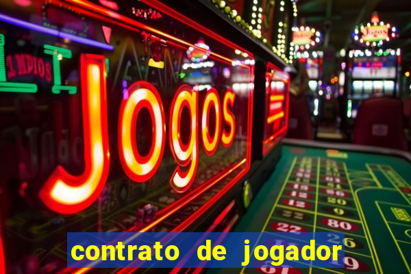 contrato de jogador de futebol word