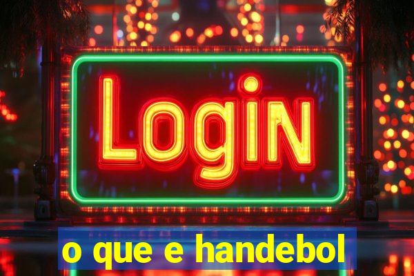 o que e handebol
