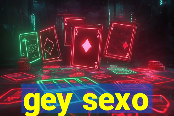 gey sexo