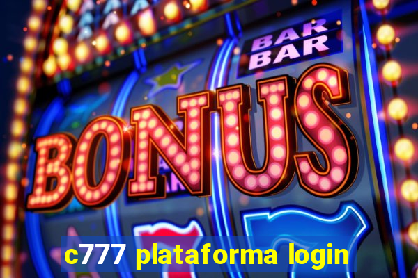 c777 plataforma login