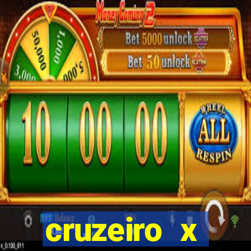 cruzeiro x corinthians primeiro turno