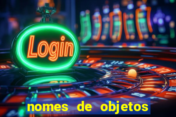 nomes de objetos de origem tupi guarani