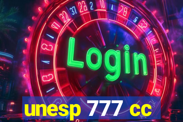 unesp 777 cc