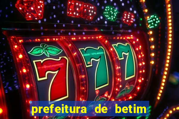 prefeitura de betim - contracheque