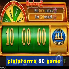 plataforma 80 game