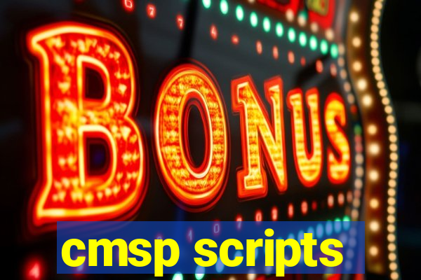 cmsp scripts