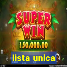 lista unica