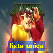 lista unica