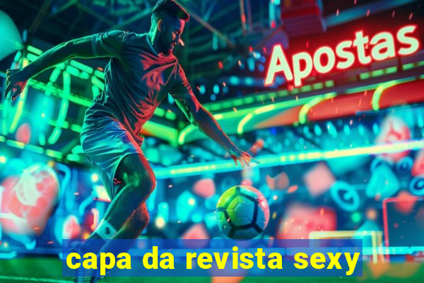 capa da revista sexy