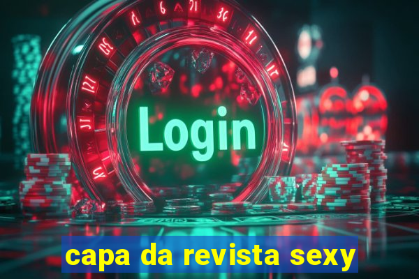 capa da revista sexy