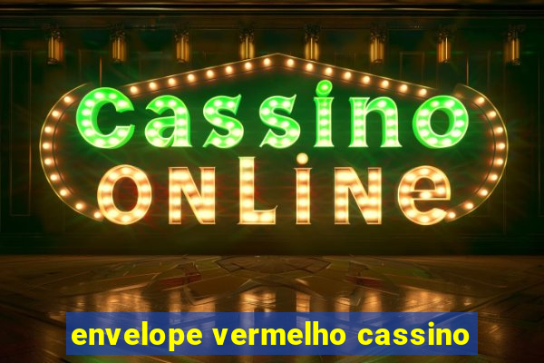 envelope vermelho cassino