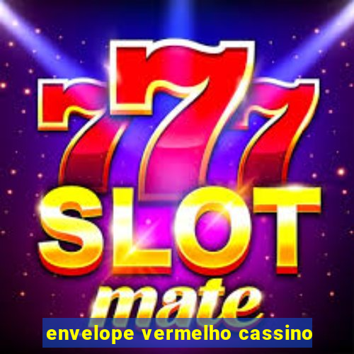 envelope vermelho cassino