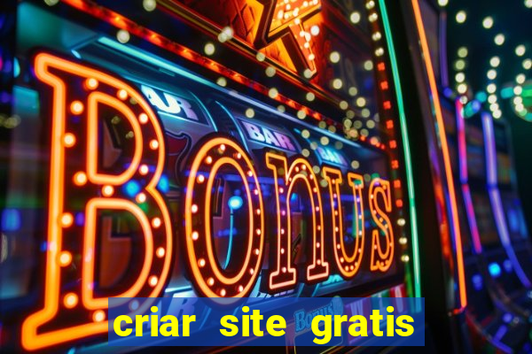 criar site gratis de jogos