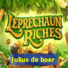 julius de boer