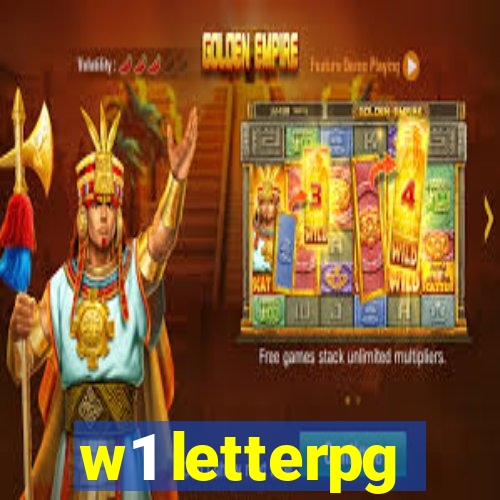 w1 letterpg